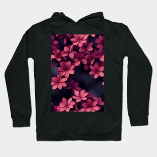 Beautiful Violet Red Burgundy Flowers, for all those who love nature #106 Hoodie